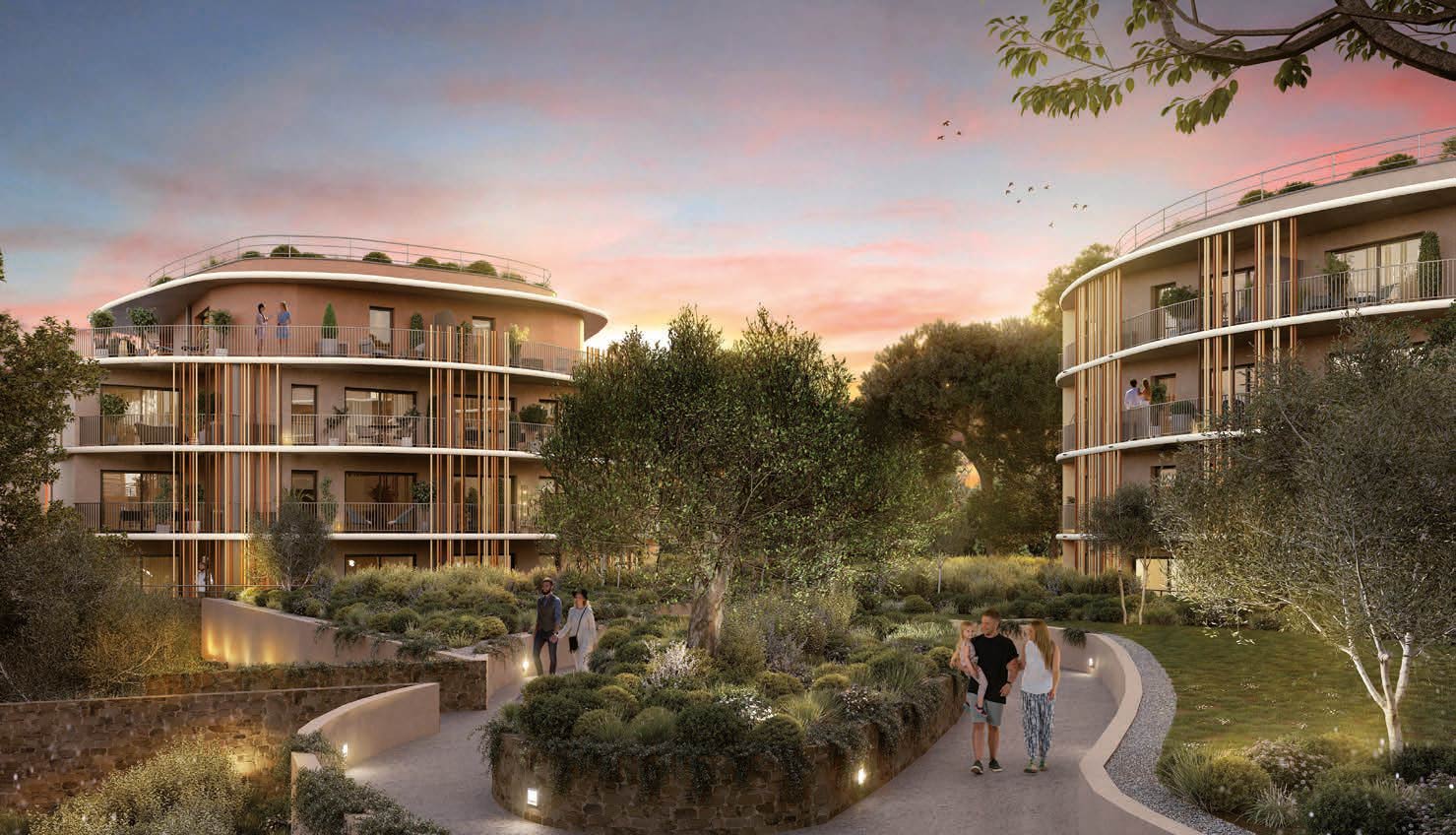 Sophia Antipolis Valbonne promenade parc